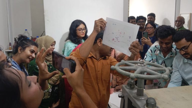 Planography workshop under way at Safiuddin