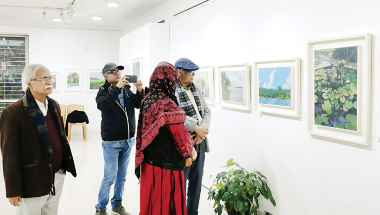 Shahida Parveen promotes nature in her first solo exhibition